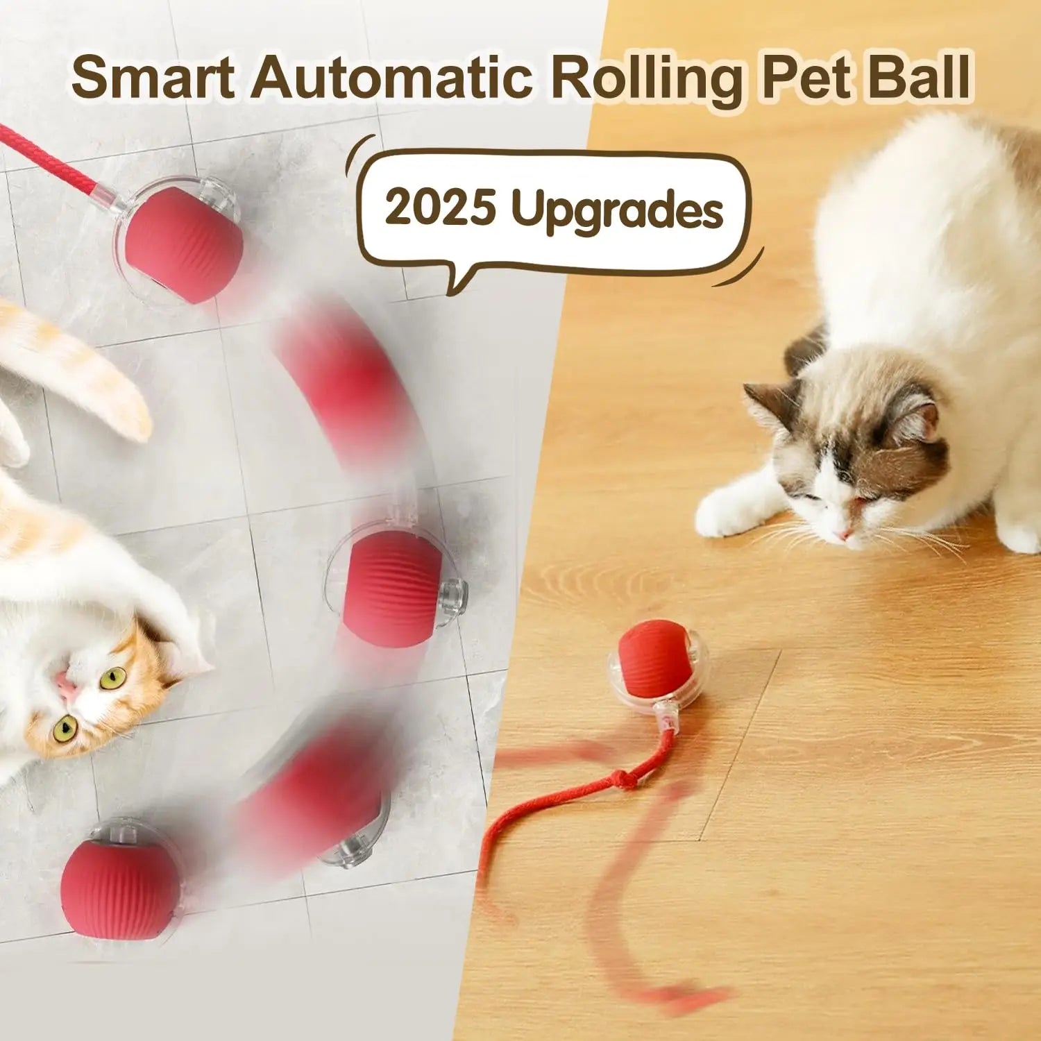 Zoomie Smart Ball | Interactive Cat Toy